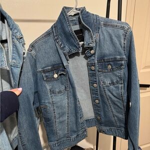 Celebrity Pink Blue Jean Jacket Classic Denim Style